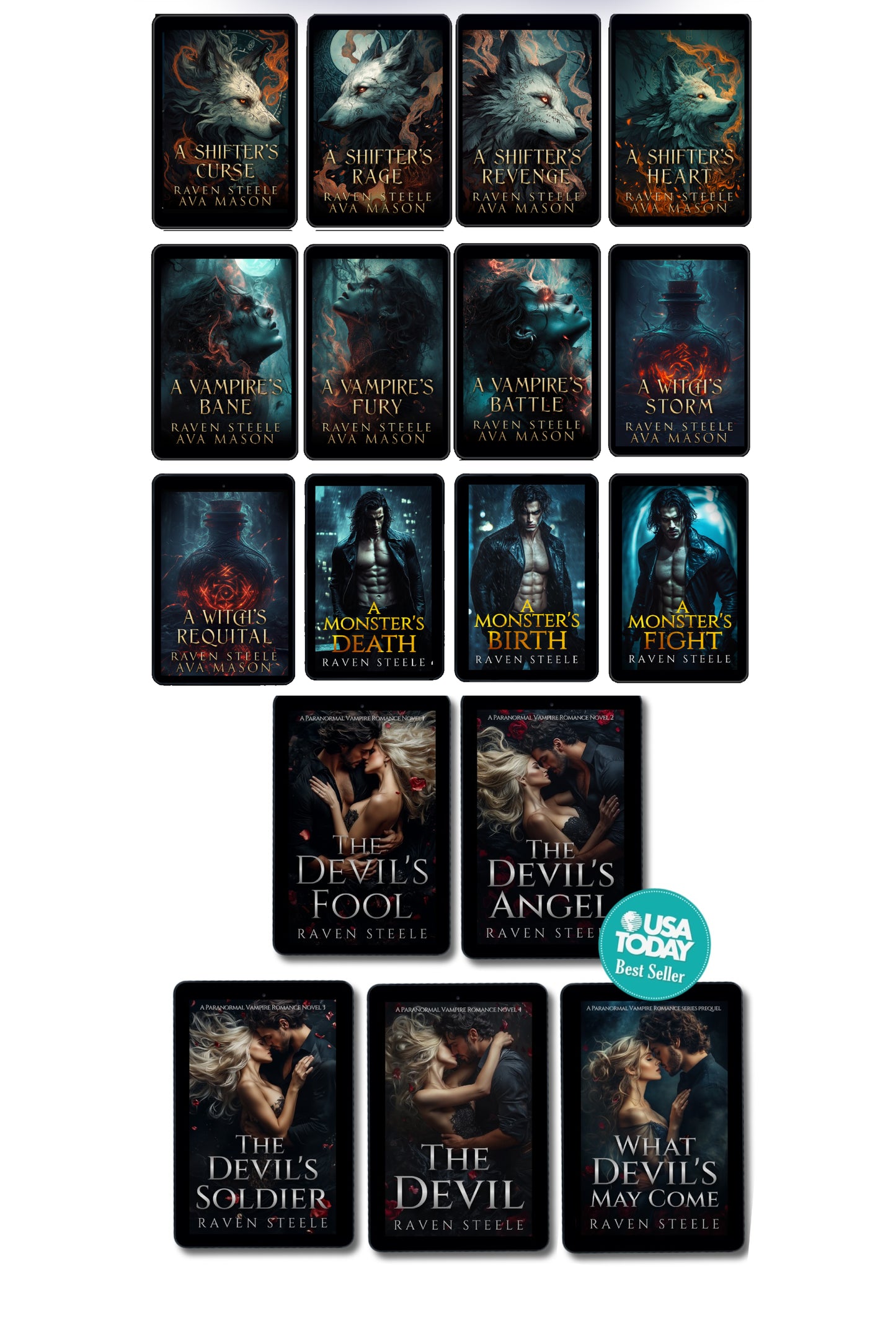 17 Paranormal Romance & Urban Fantasy eBook Bundle