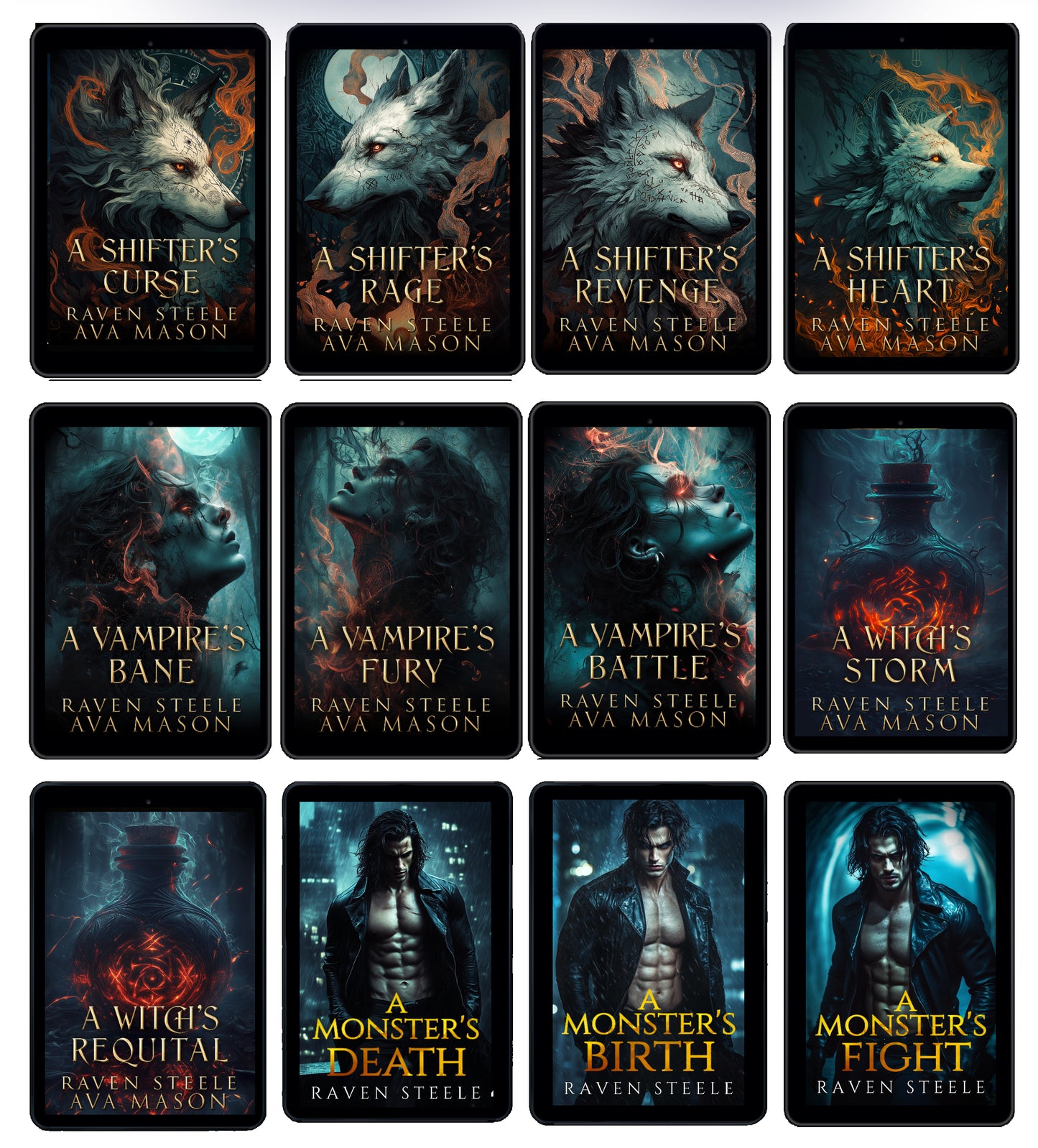 12 Epic Urban Fantasy & Paranormal Romance Novels