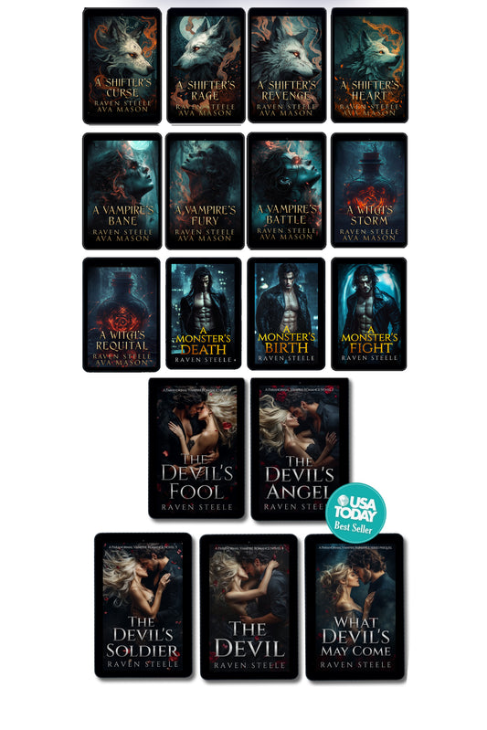 😱 LAST CHANCE! 😱 Ultimate Urban Fantasy Bundle – Raven Steele